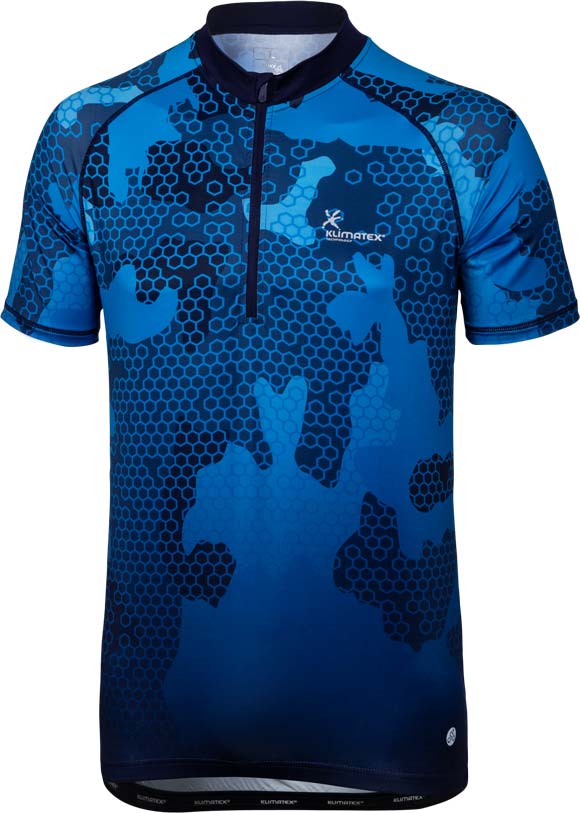 Men's cycling jersey with a sublimation print